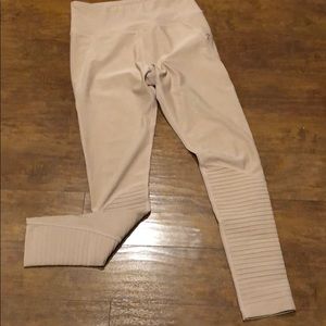 Cream dress up or down.legging